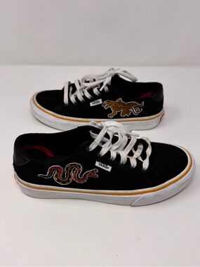 VANS Premium Old Skool Snake Tiger Suede Skate Shoes Sneakers Mens 4.5 Womens 6